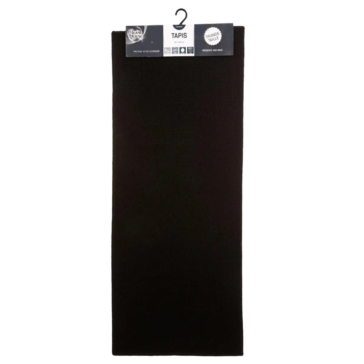 Tapis 120x50 cm Noir