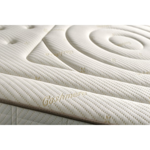 Matelas Cashmere Premier Gel, 27 cm, 2 places - Moonia