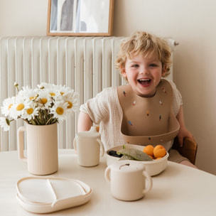 Mushie Taza Enjuague Baño Solid