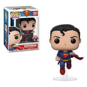 Dc Comics Pop! Heroes Vinile Figura Specialty Series Flying Superman (80th Anniversary) 9 Cm Funko