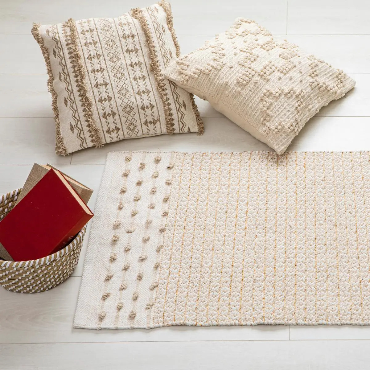 Tapis "Sabbia" coton 60x90cm