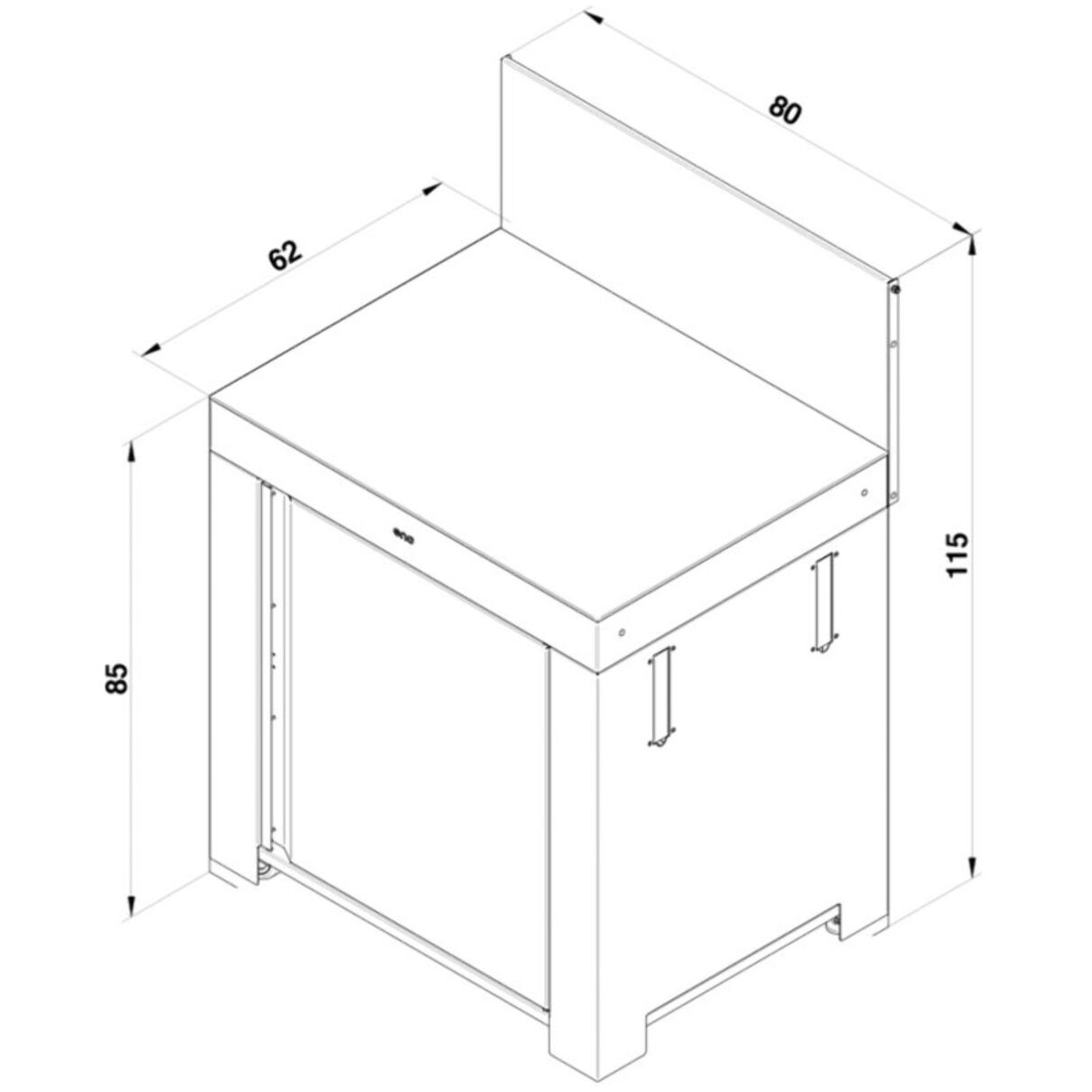 Module ENO STANDARD Gris cargo