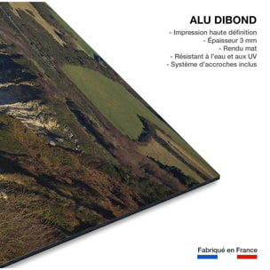 Tableau paysage ocean corniche d'hendaye  Tableau alu Dibond