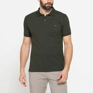 POLO MANICA CORTA TINTA UNITA IN DRY COTTON PIQUET