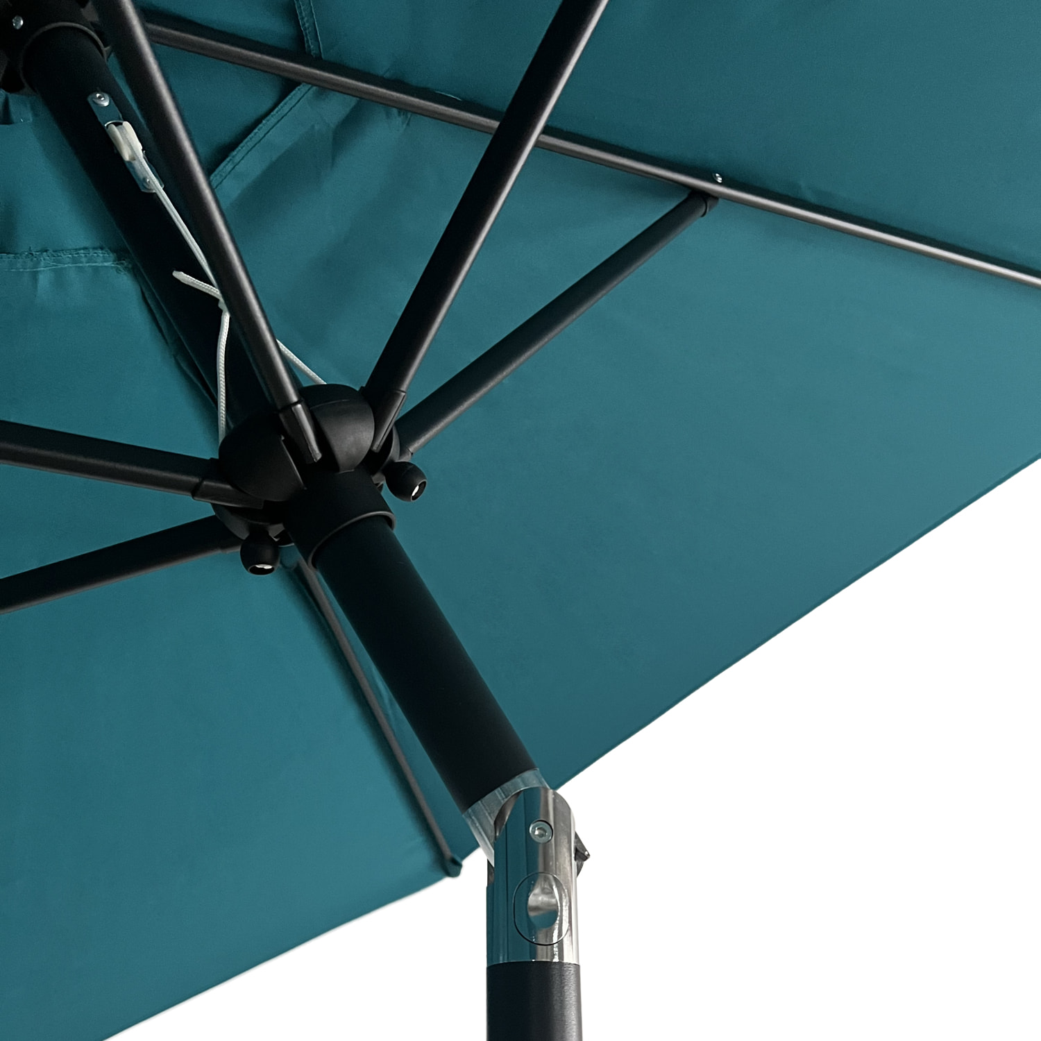 Parasol droit HAPUNA rond - Bleu