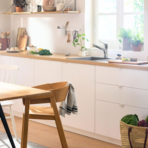 Mitigeur de cuisine Zesis M33 150 avec douchette extractible 2 jets