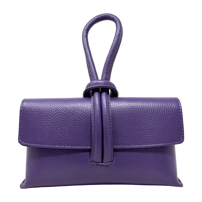 Borsetta Pochette in Vera Pelle Made in Italy