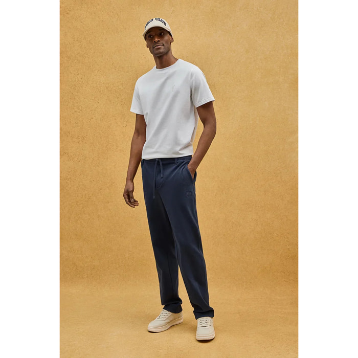 Maglietta bianca a maniche corte con logo in gomma Rigby Go