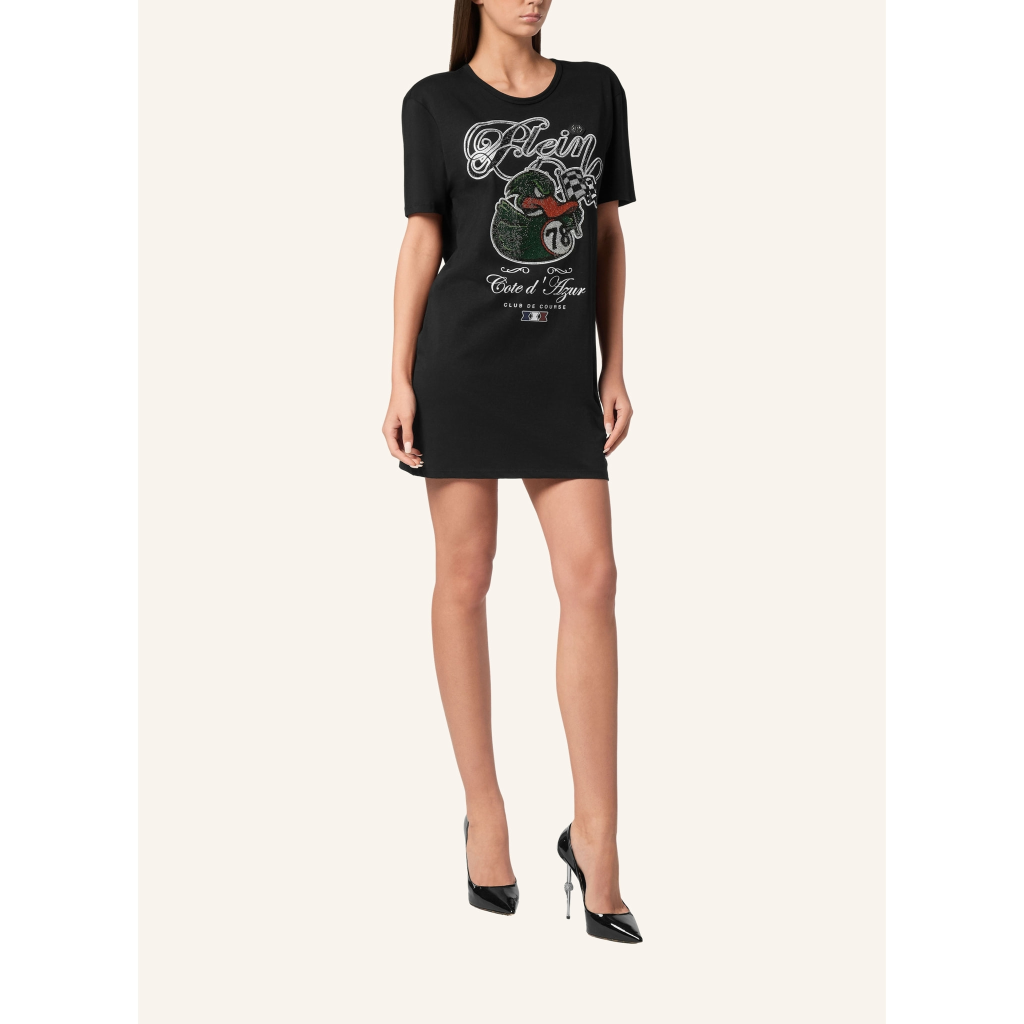 PHILIPP PLEIN Camiseta Vestido Corto DUCK