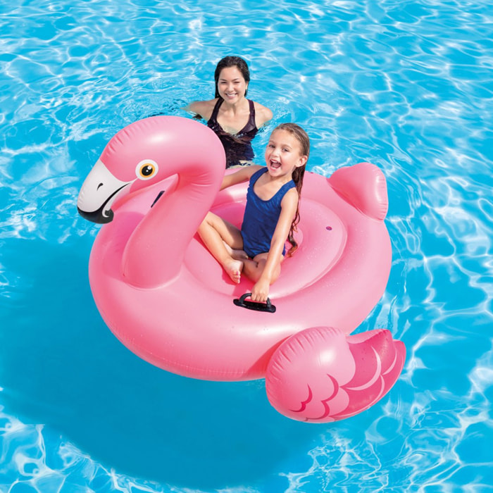 Intex Cavalcabile Fenicottero Rosa, 147x140x94 cm