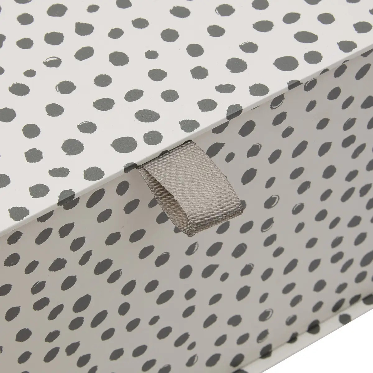 Lot de 4 boîtes Boxtab imprimé à pois