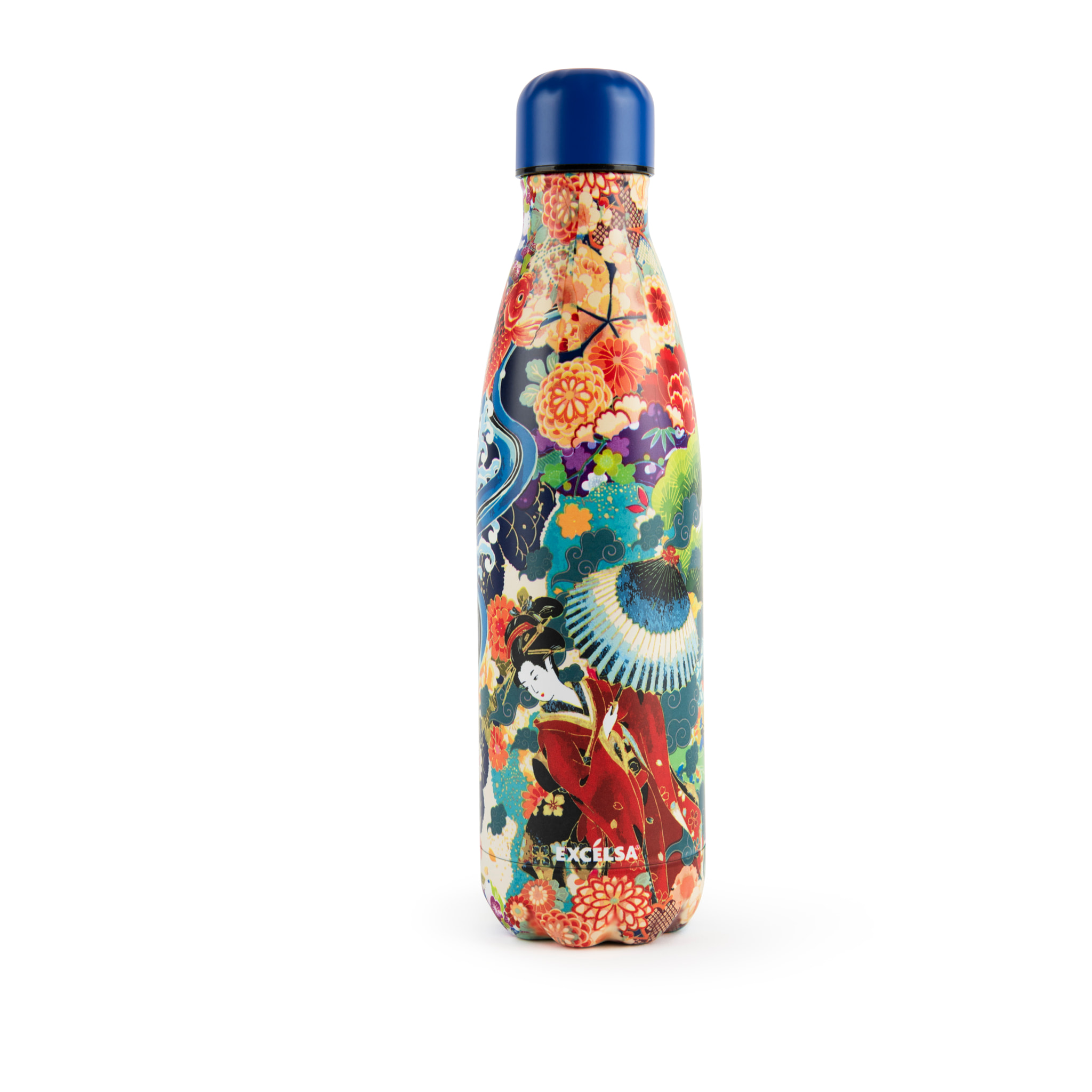 Bouteille isotherme Excelsa- Kimono, Acier Multicolore