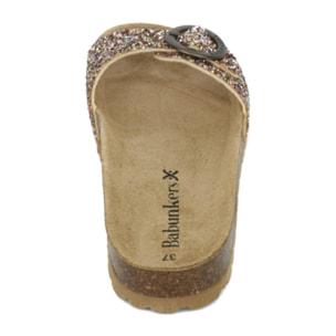 SANDALIA SEVILLA BABUNKERS DORADO