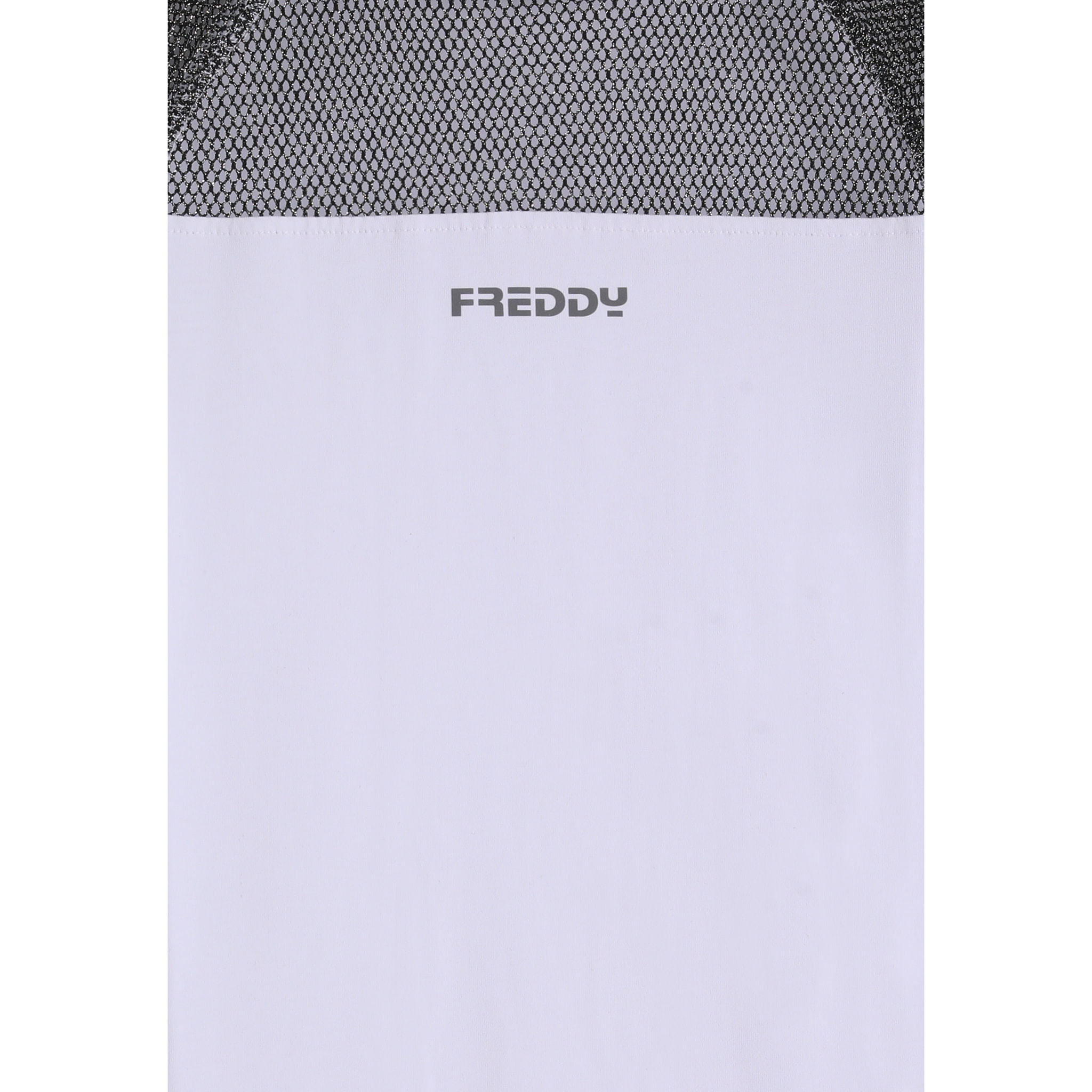 Vestitino Bambina Maxi T-Shirt con Maniche in Mesh Lurex