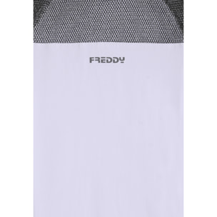 Vestitino Bambina Maxi T-Shirt con Maniche in Mesh Lurex