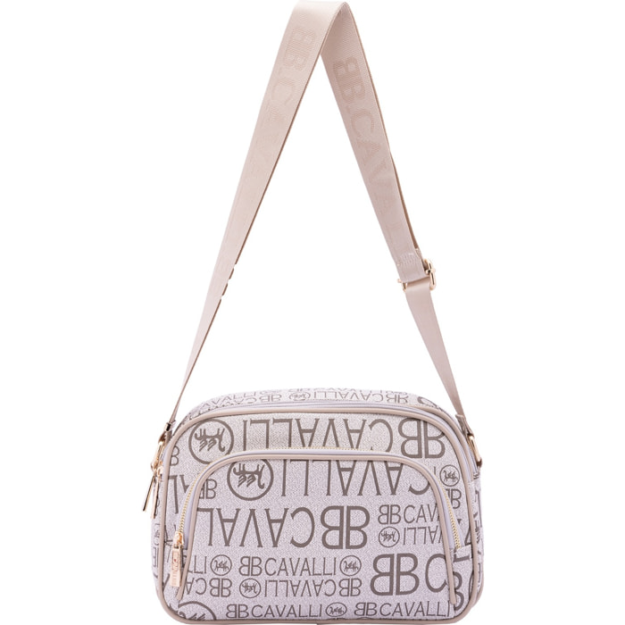 Borsa a tracolla da donna - Modello False - Ecopelle - 18.0 x 27.0 x 11.0 cm