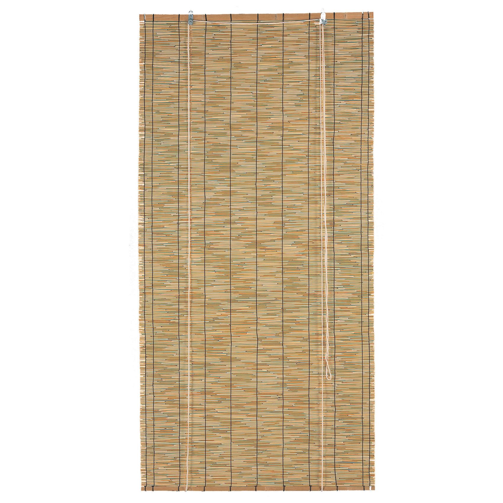 Store en baguettes de roseau avec enrouleur - Naturel