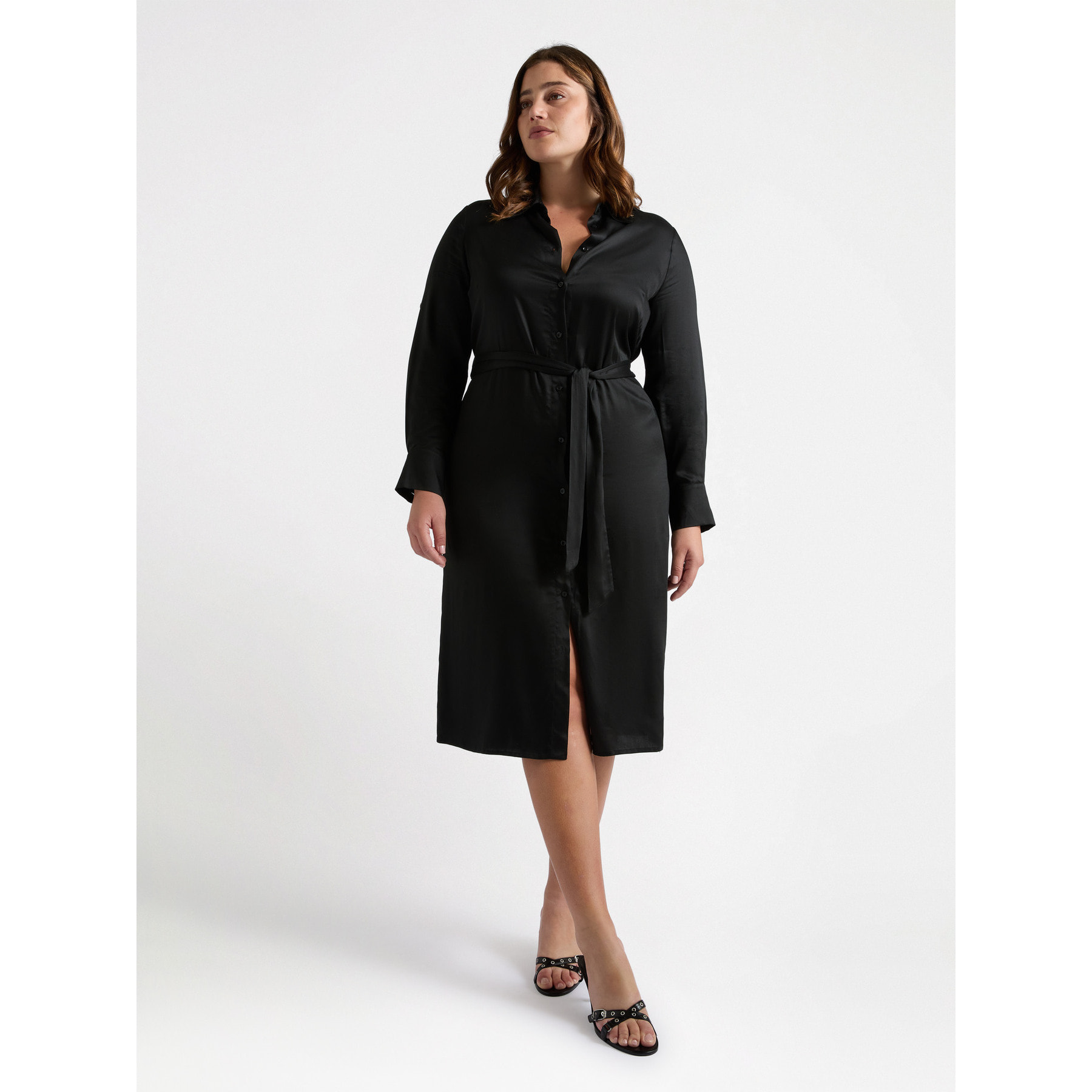 Fiorella Rubino - Vestito chemisier - POWER - Nero