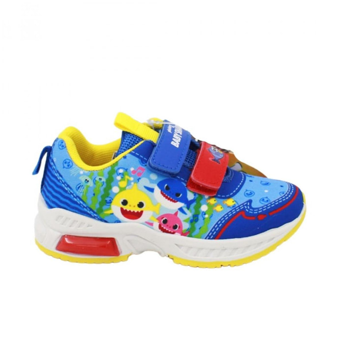 Scarpe Sneakers con luci Baby Shark Lui Easy Shoes Multicolor