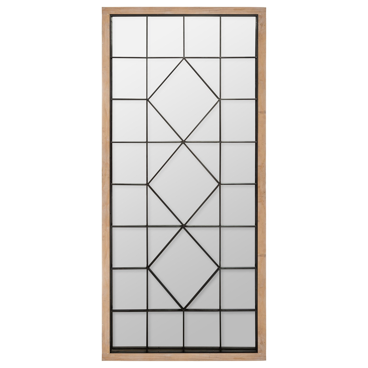 Espejo ventana berat madera 165cm