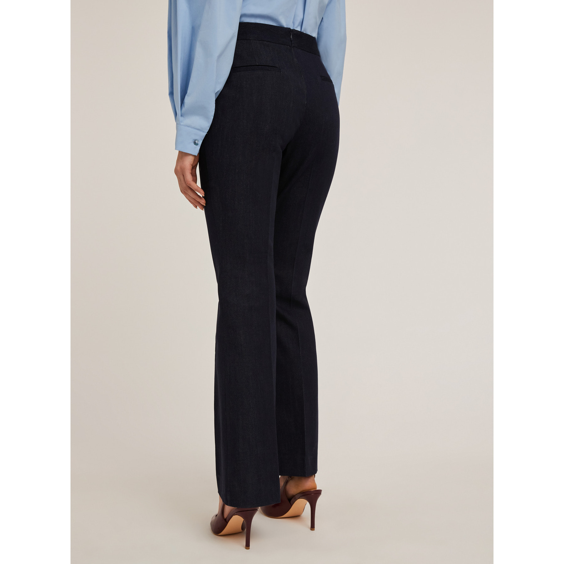 Motivi - Jeans flare a vita alta - Blu