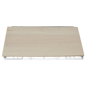 TABLE PLIABLE FILAIRE BLANC