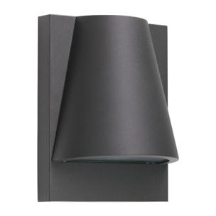 Forlight Kala - Aplique de Pared Exterior GU10. Resistente para Exteriores IP44. Ideal para Terrazas | Balcones | Jardines y Po