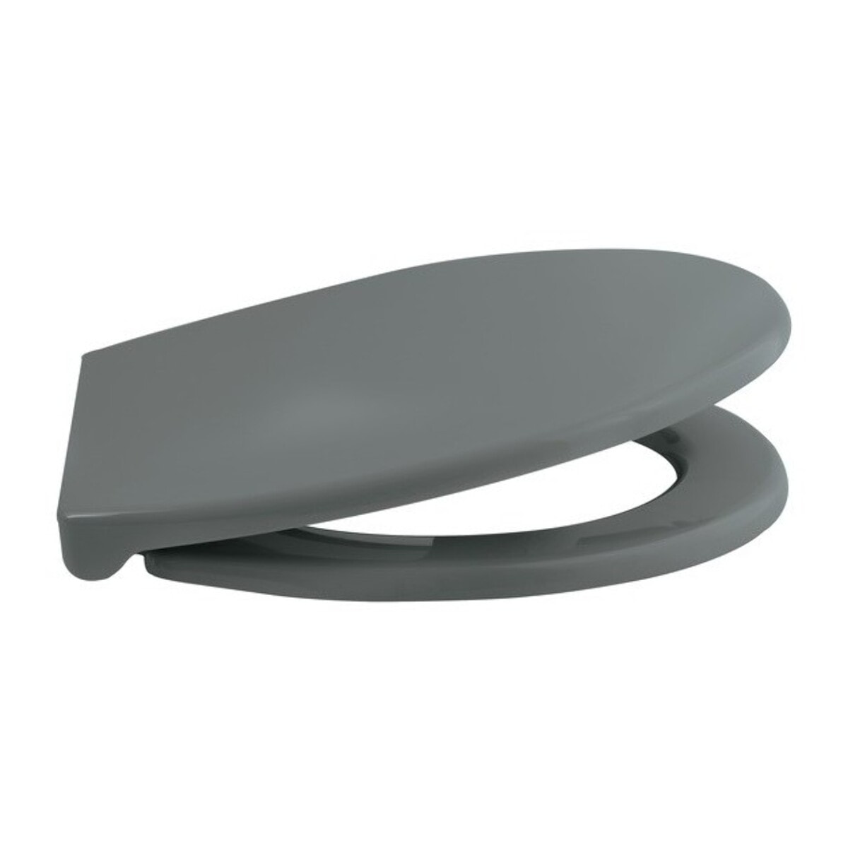 Abattant wc HARRY Gris Anthracite - Charnière Zinc Spirella