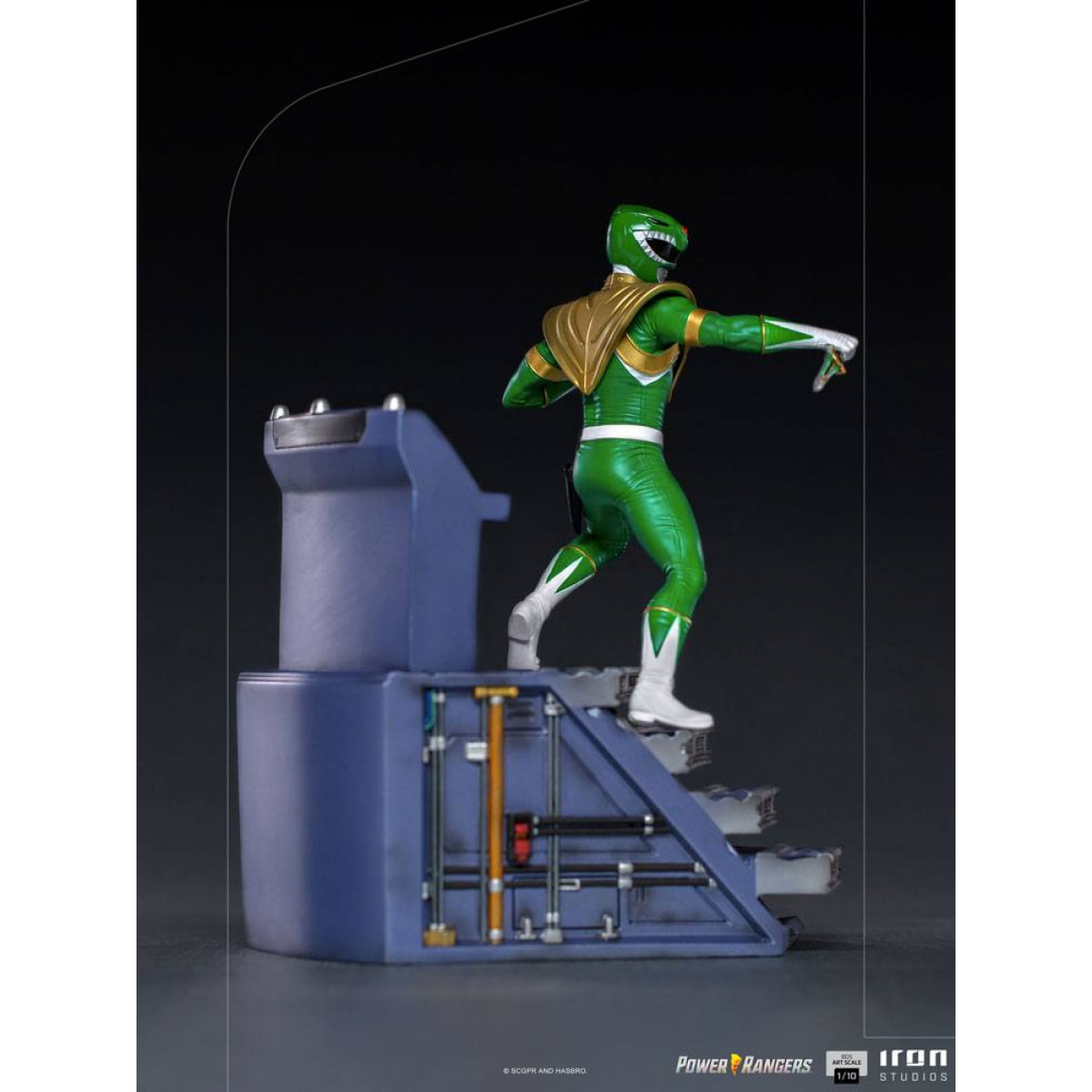 Power Rangers Bds Art Scale Statua 1/10 Green Ranger 22 Cm Iron Studios