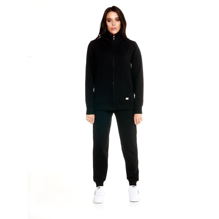 Chándal de invierno con cremallera de mujer Leone Basic