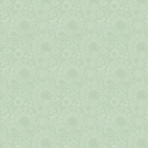 Nappe pur coton motif jacquard vert Mille guipures jade