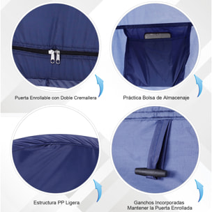 Tienda De Campaá±a de Tela De Poliá©ster 100x100x185cm Turquá­