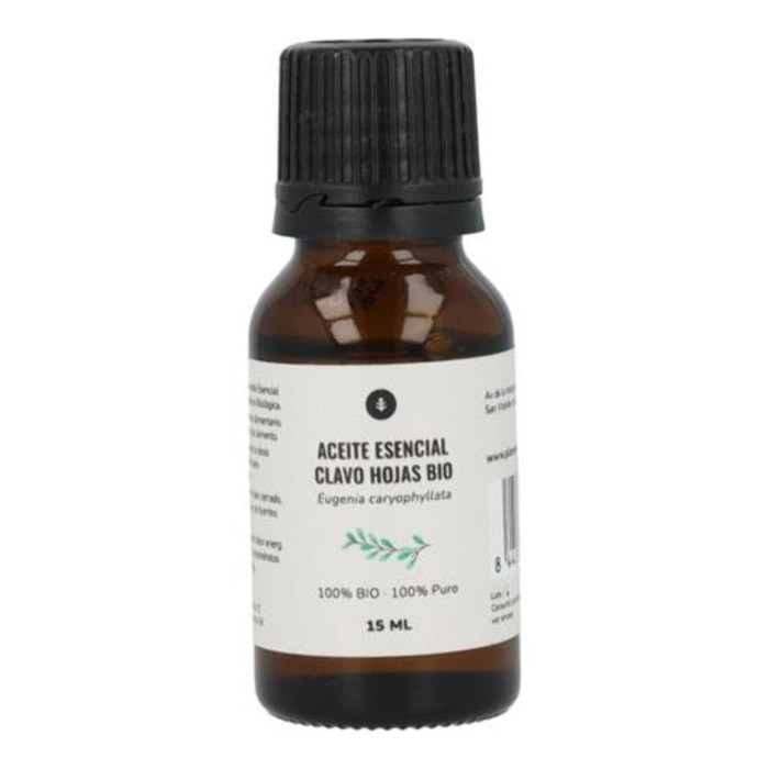 PLANETA HUERTO | Aceite Esencial de Clavo Bio 15 ml - Antiinfeccioso, Antiviral y Anestésico Natural para Aliviar Dolores y Cuidar la Salud