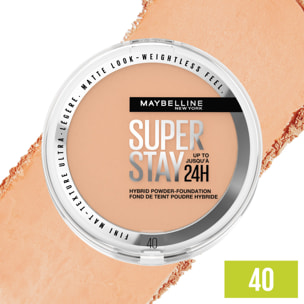 Maybelline New York Superstay 24H Hybride Fond de teint-Poudre Longue Tenue 40 - 9 GRM