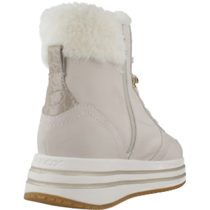 Botines Mujer de la marca GEOX  modelo D KENCY Beige