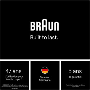 Braun Silk·expert Pro 5, Épilateur à Lumière Pulsée, Épilation à Domicile, 2 têtes, PL5221