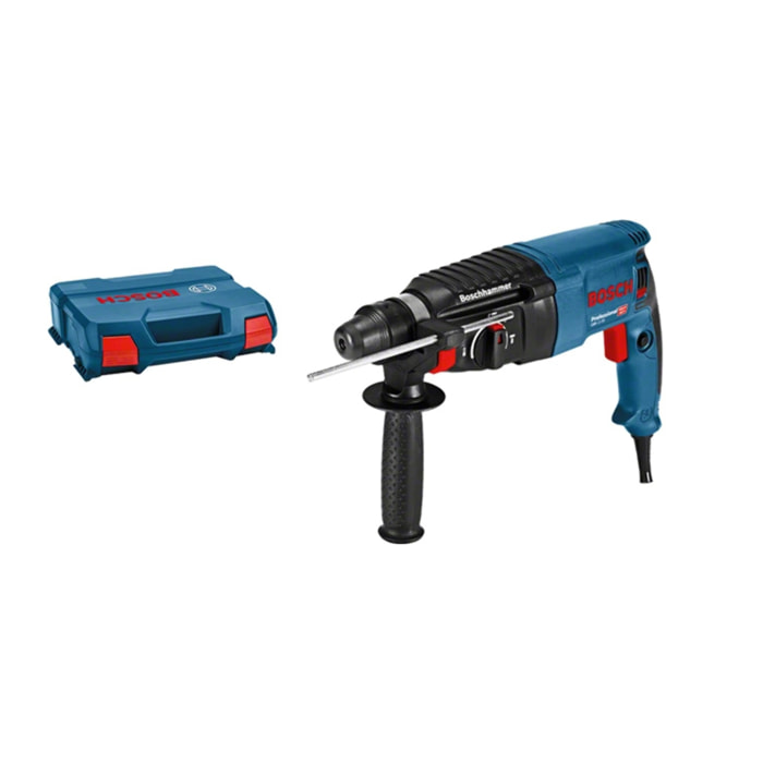 Perforateur BOSCH SDS-plus GBH 2-26 Professional - 830W 2.7J - Avec coffret et poignée - 06112A3000