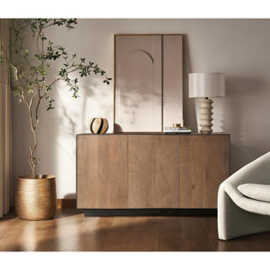 Aparador de Madera de Mango Estilo Industrial Moderno