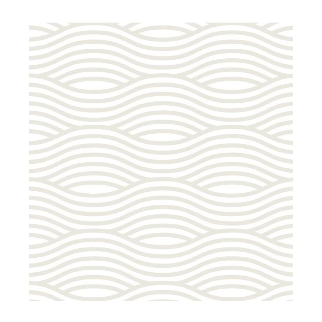 Rideau de douche Polyester WAVE 180x200cm QUALITà PREMIUM Beige - Anneaux inclus MSV