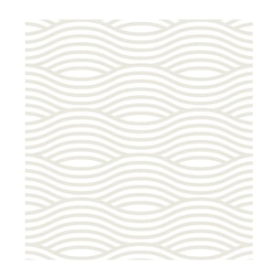 Rideau de douche Polyester WAVE 180x200cm QUALITà PREMIUM Beige - Anneaux inclus MSV