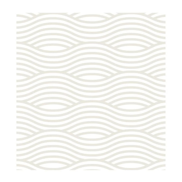 Rideau de douche Polyester WAVE 180x200cm QUALITà PREMIUM Beige - Anneaux inclus MSV