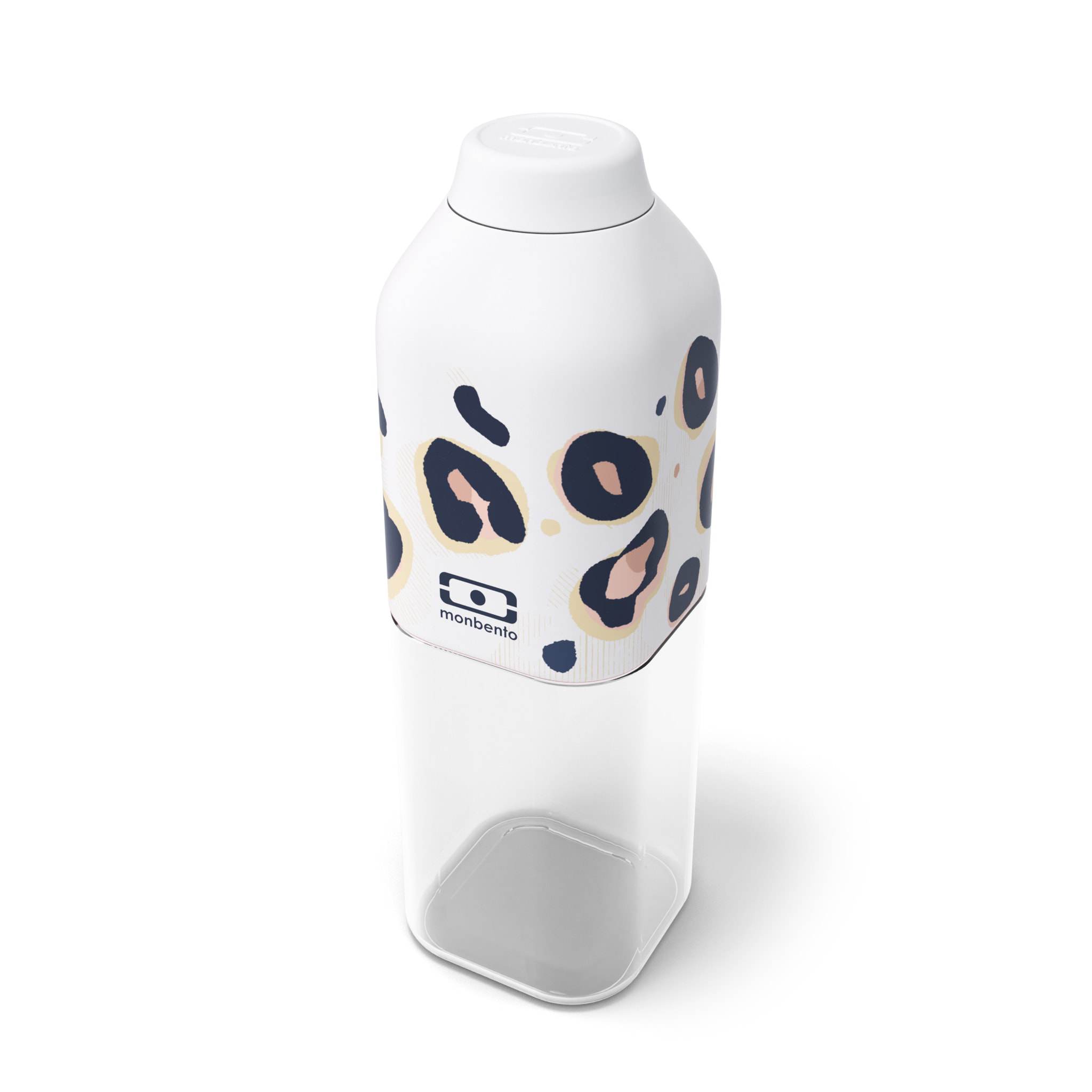 Bouteille réutilisable Positive M 500ml rose Léopard