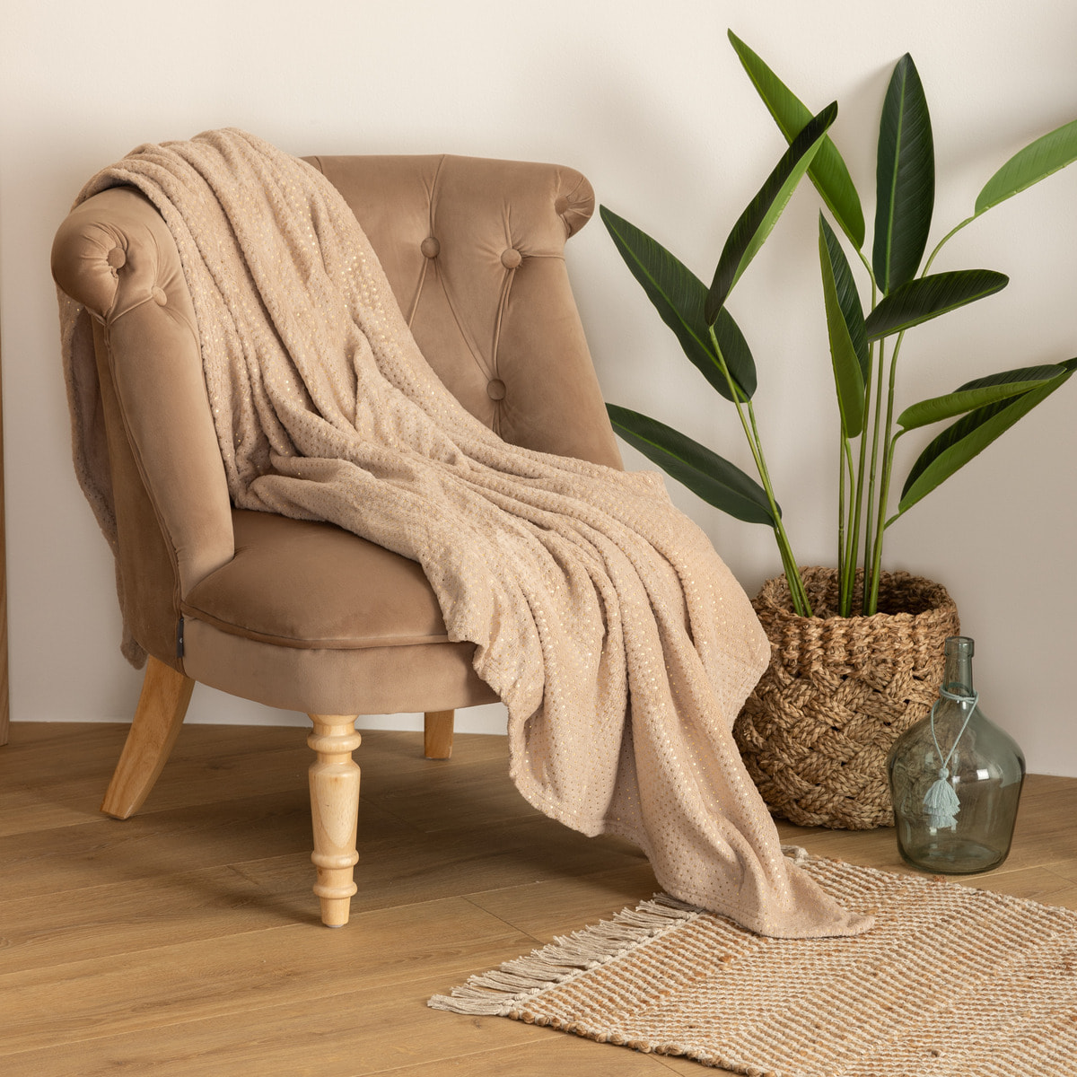 Plaid "Strass" 125x150cm