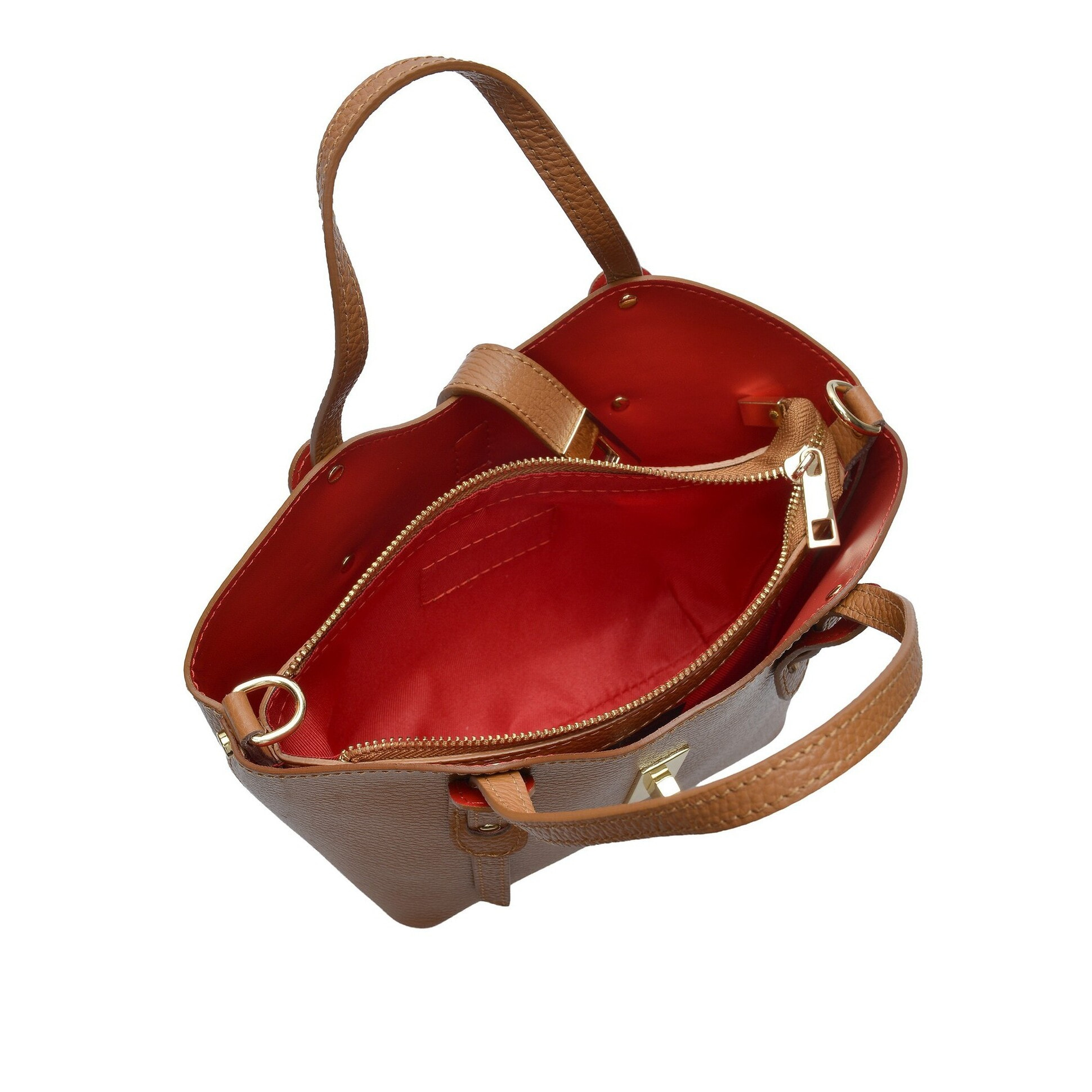 Tote Anna Luchini Cammello