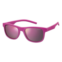 Polaroid - lunettes de soleil - rose foncé - verres: gris - UV: cat. 3