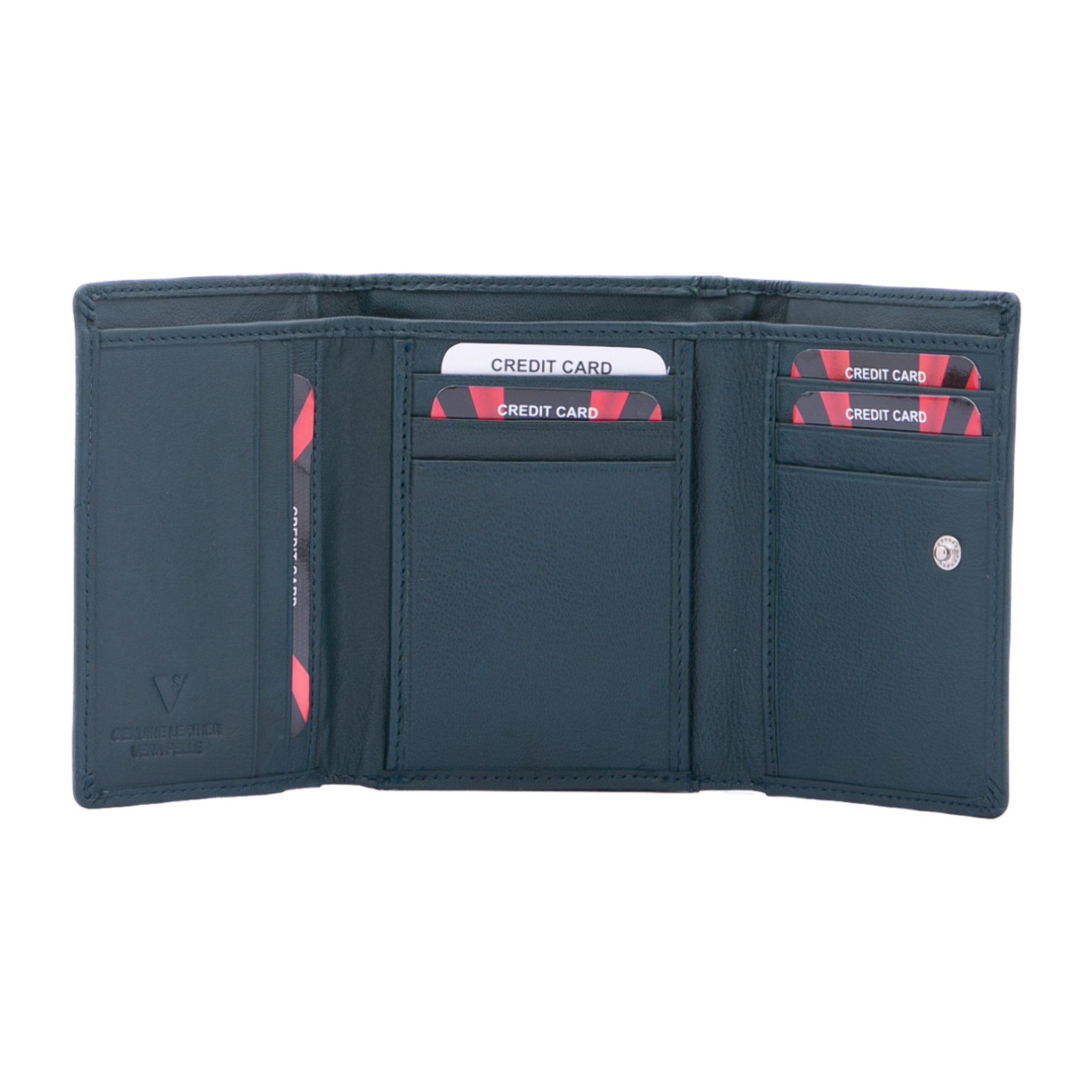 Portafoglio  da donna ecopelle Prodotto Vegano 12x9,5x2 cm