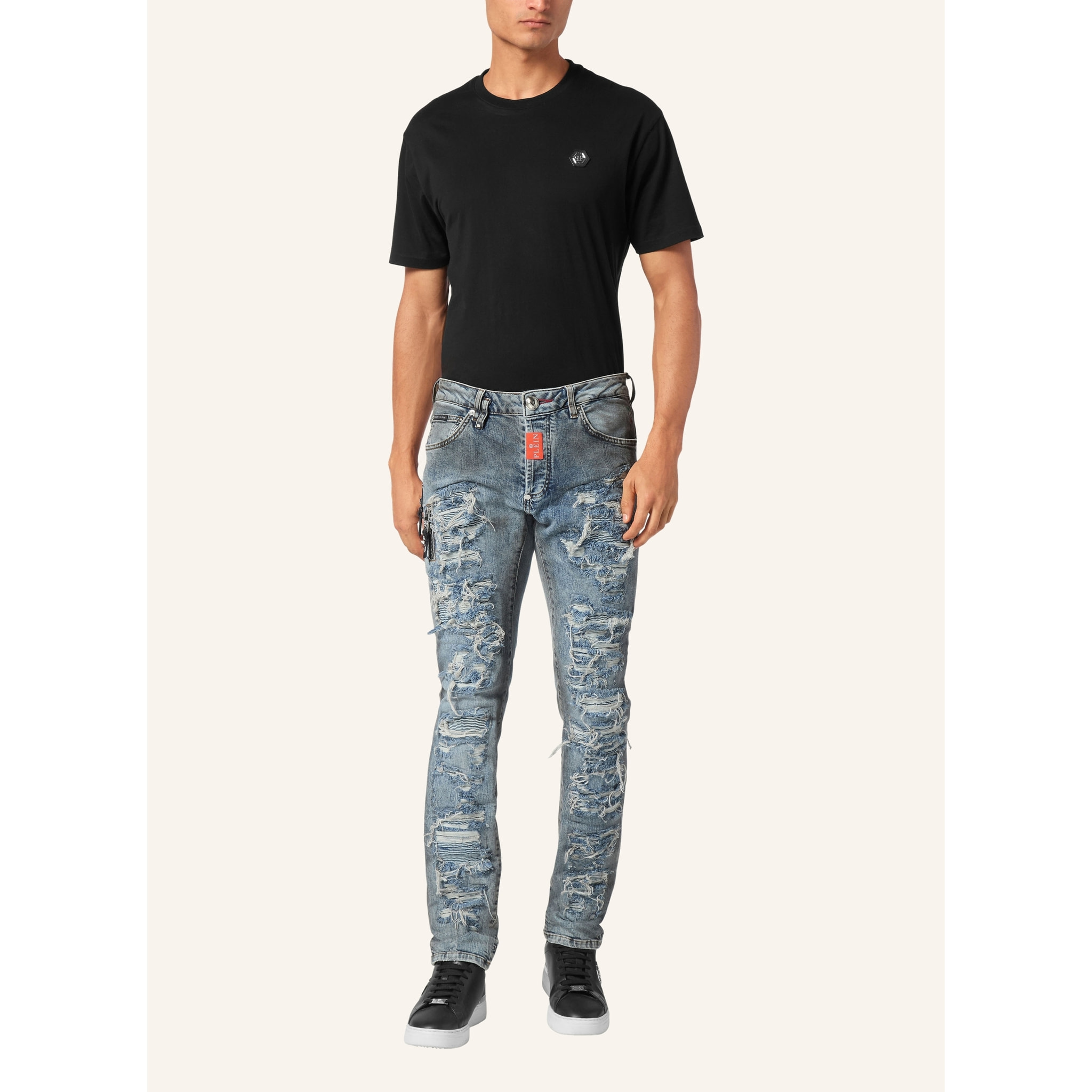 PHILIPP PLEIN Jeans Slim Fit HEXAGON