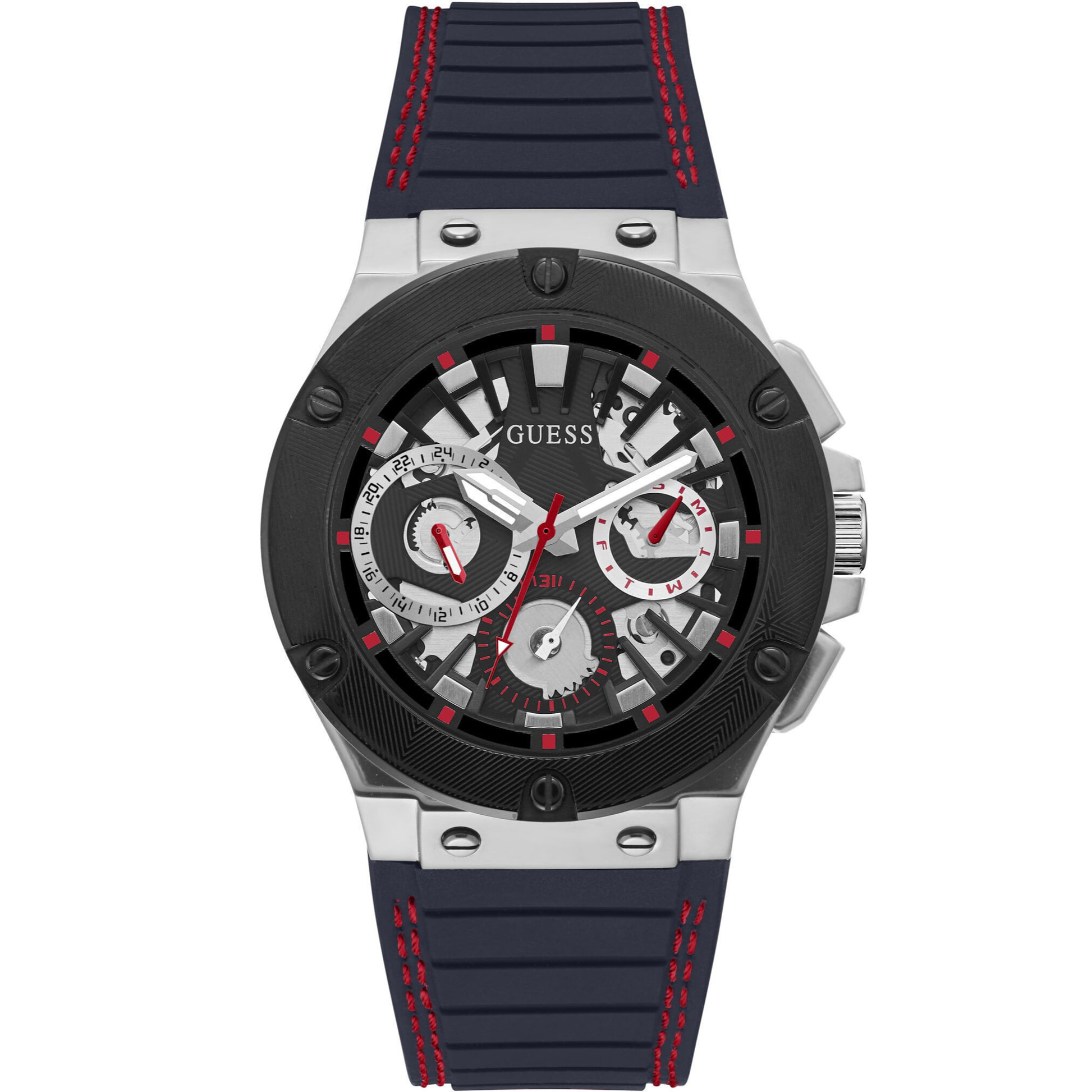 Guess Orologio Analogico Al Quarzo Circuit
