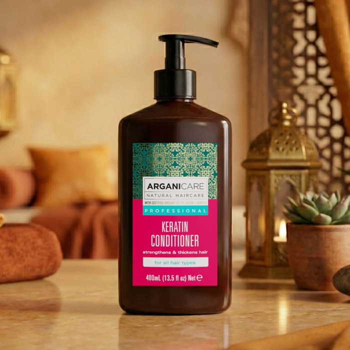 Keratine - Après-Shampooing Réparateur et Nutritif 400 ml