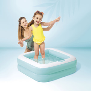 Intex Piscina Baby Gonfiabile quadarata, colori assortiti, 86x86x25 cm